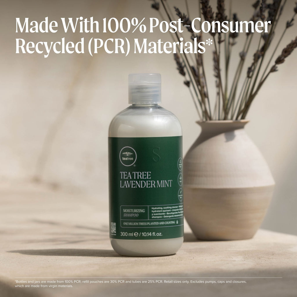 Paul Mitchell Tea Tree Lavender Mint Moisturizing Shampoo Soothes Replenishes Dry Hair 10.14 oz