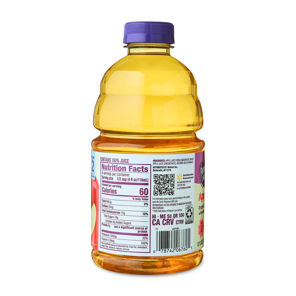 Parent's Choice Apple Juice From Concentrate 32 fl oz