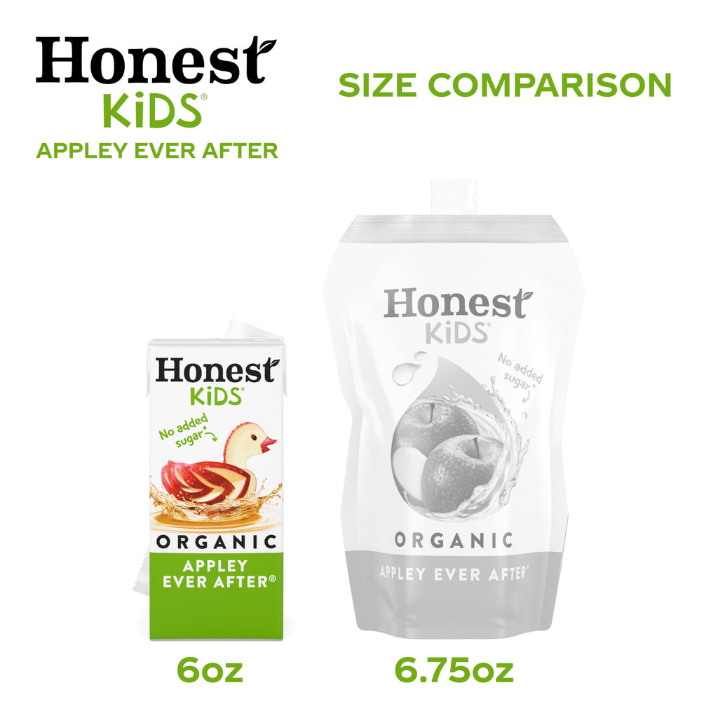 Honest Kids Appley Ever After Organic Juice Drink Cartons 6 fl oz 20 Pack