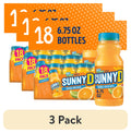 SunnyD Tangy Original Shelf Stable Orange Juice Drink 6.75 fl oz 18 Count 3 Pack