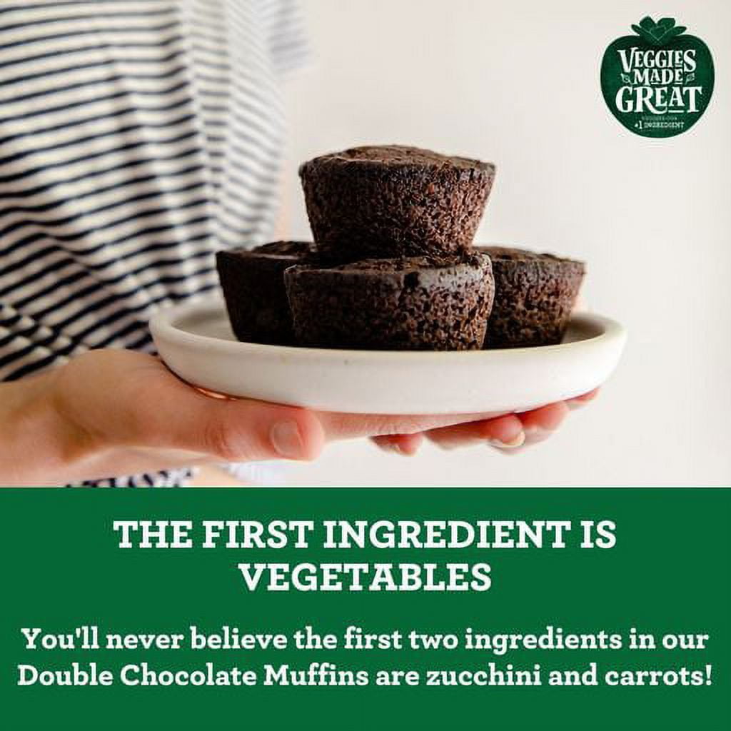 Double Chocolate Muffin 12 Oz 6 Count Veggies Made Great Frozen