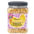 Wegmans Unsalted Roasted Whole Cashews Family Pack 34 Oz