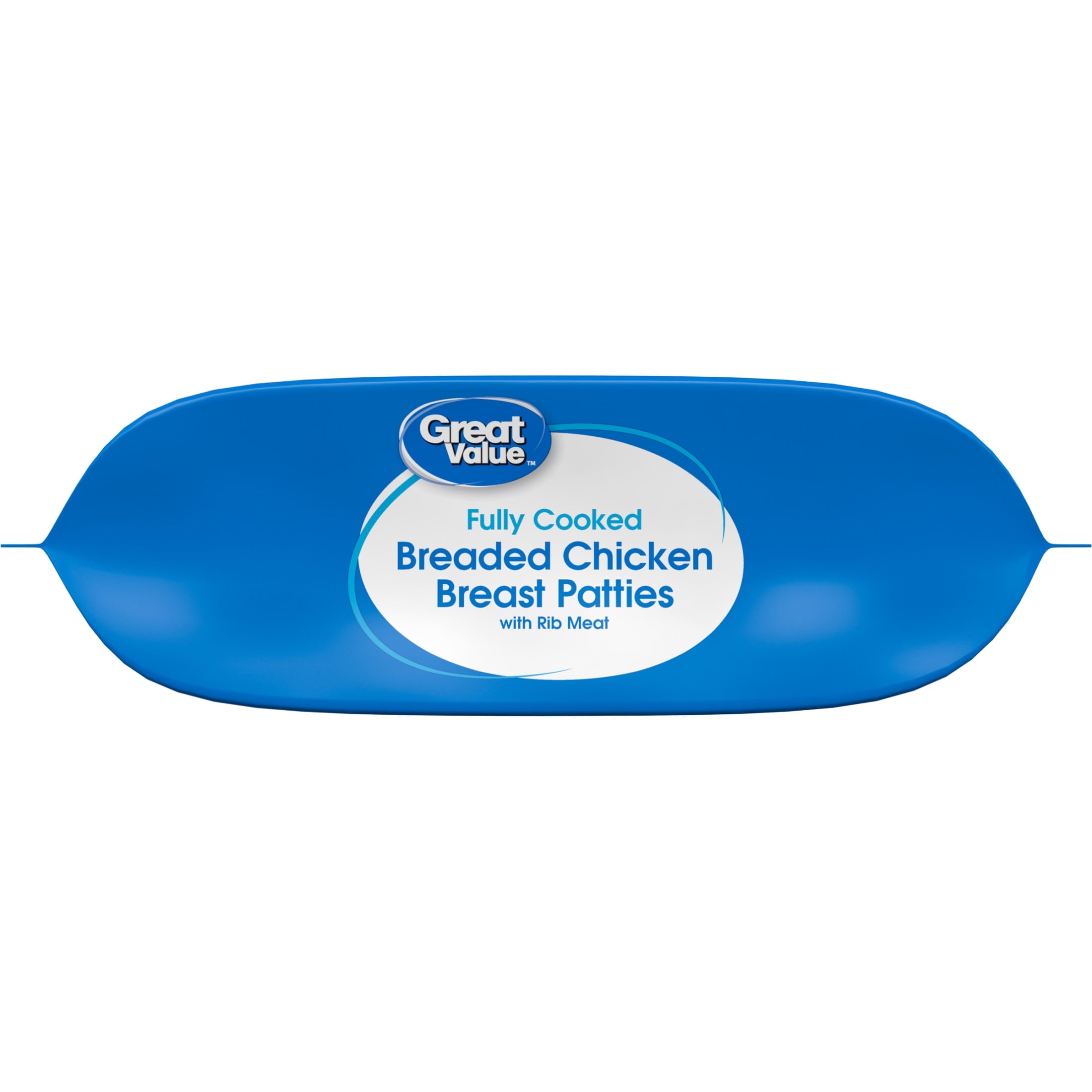 Great Value Breaded Chicken Patties Original Frozen 23.8 Oz 9 Count