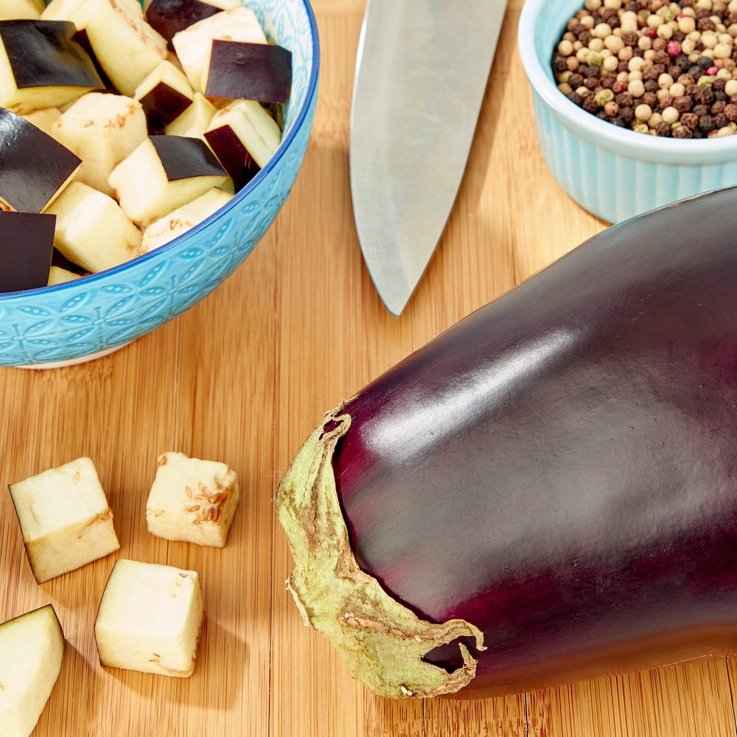Fresh Purple Eggplant Each 1 Lb