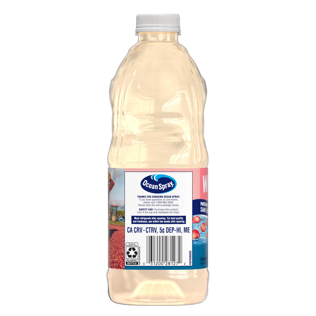 Ocean Spray White Cranberry Juice Drink 64 fl oz Bottle
