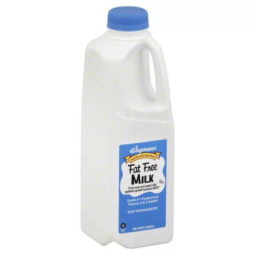 Wegmans Fat Free Milk 1 quart