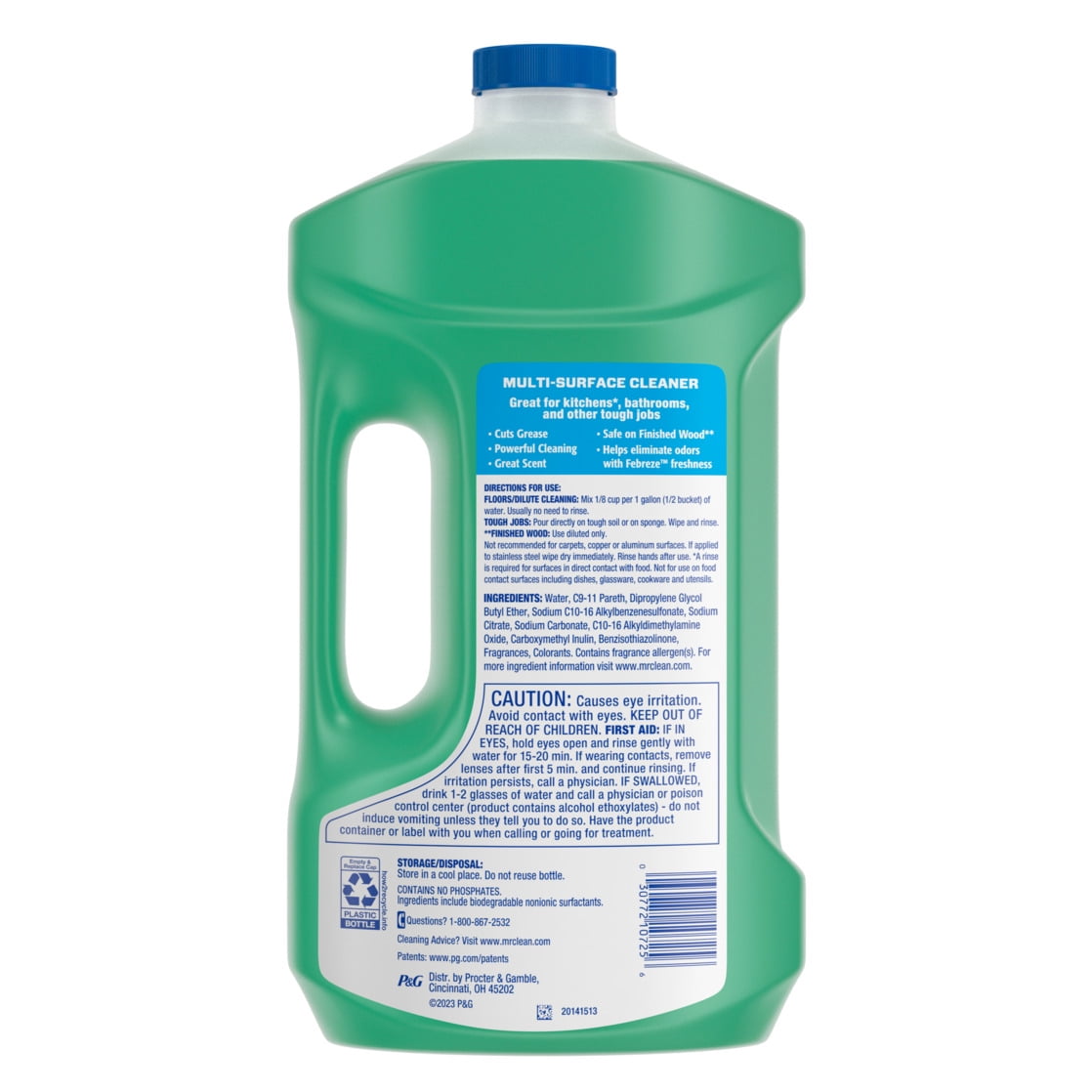 Mr. Clean 2X Concentrated Multi-Surface Cleaner Meadows & Rain Scent 64 fl oz