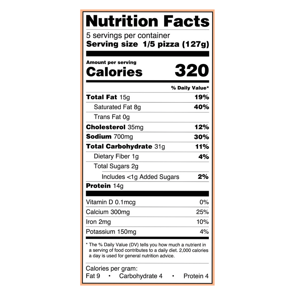 Great Value Stuffed Crust Cheese Frozen Pizza 22.35 Oz