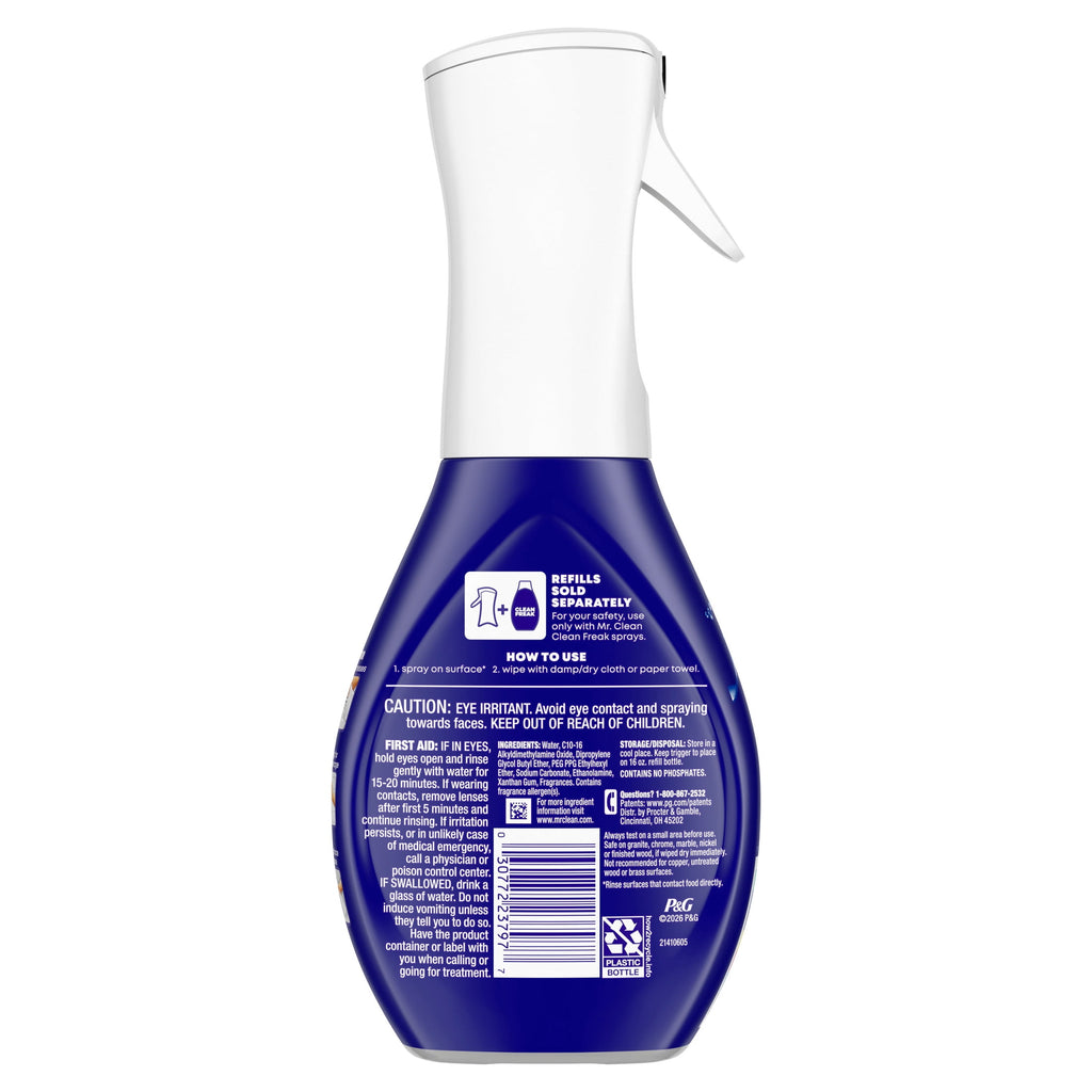 Mr. Clean Clean Freak Kitchen Multi-Purpose Degreaser Fresh Scent 16 fl oz