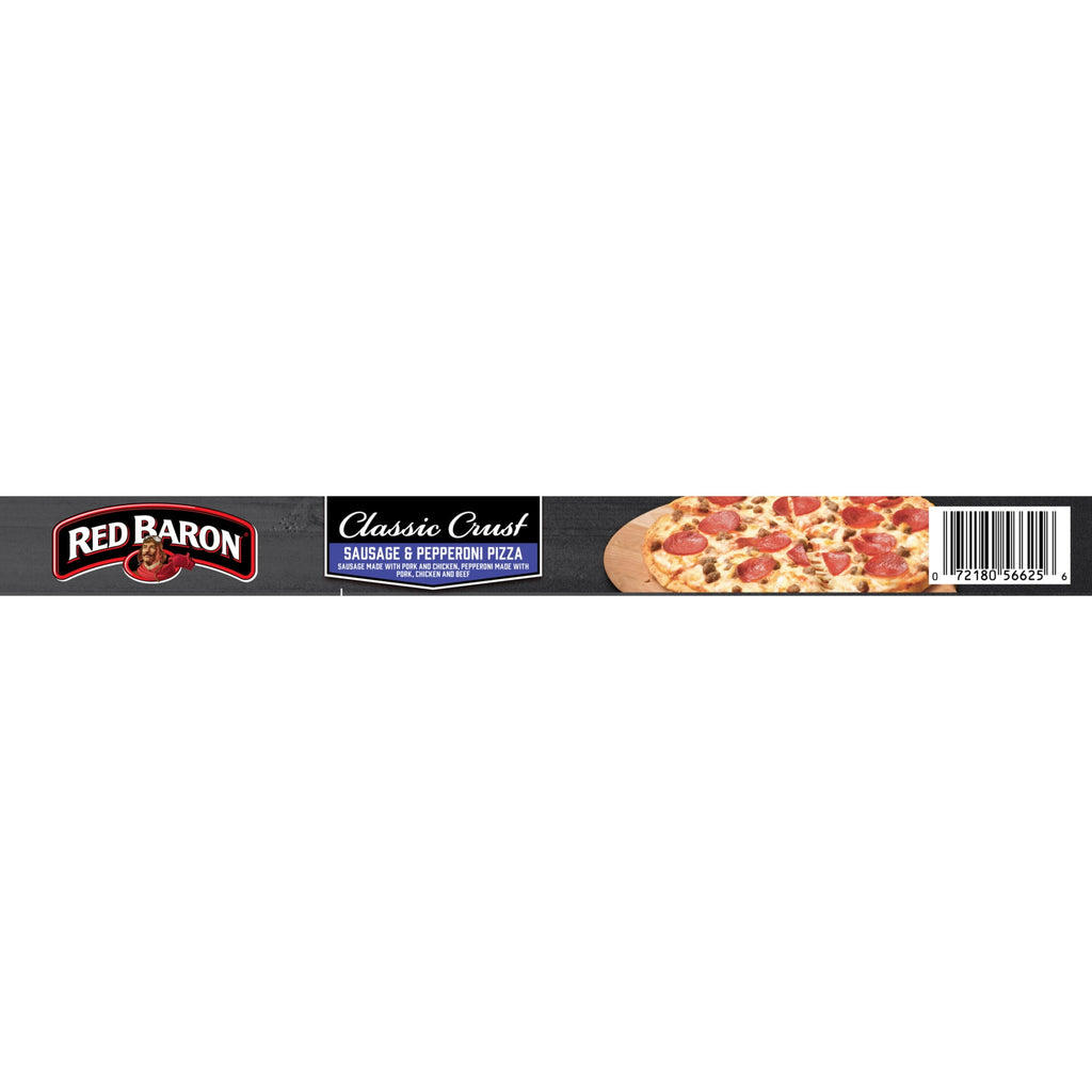 Red Baron Sausage And Pepperoni Classic Crust Frozen Pizza 21.95 Oz