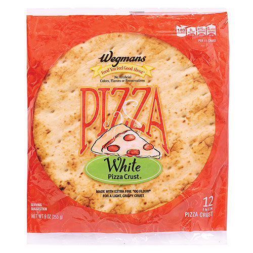 Wegmans White Pizza Crust 12 Inch 9 oz