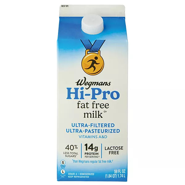 Wegmans Hi-Pro Ultra Filtered Fat Free Milk