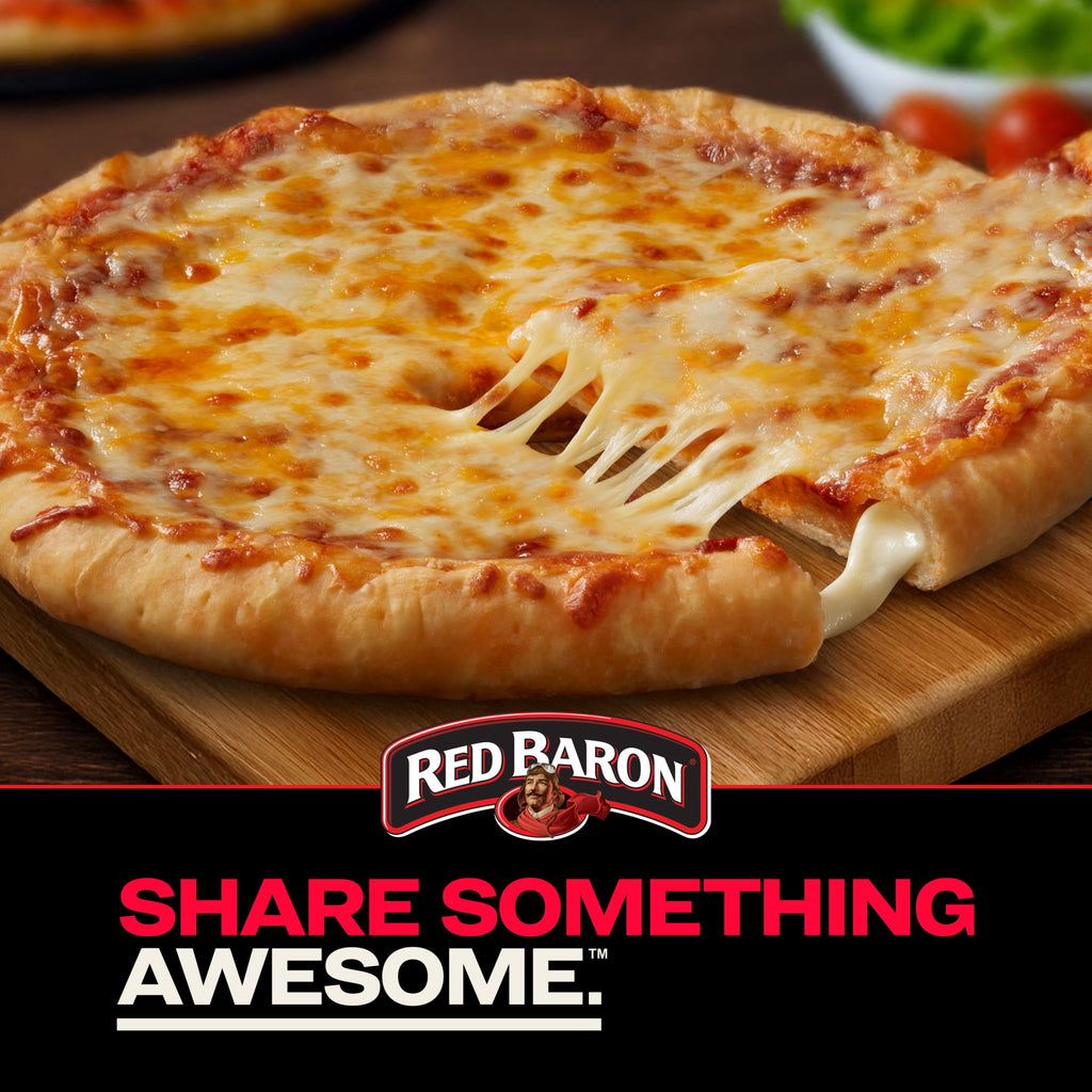 Red Baron Four Cheese Stuffed Crust Frozen Pizza 22.74 Oz