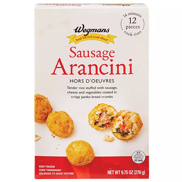 Wegmans Frozen Sausage Arancini, 12 Count