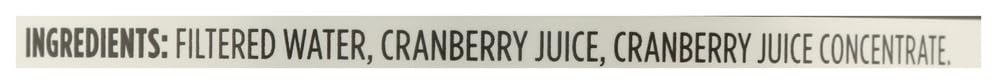 100% Cranberry Juice 32 Fl Oz 365 By Whole Foods Market