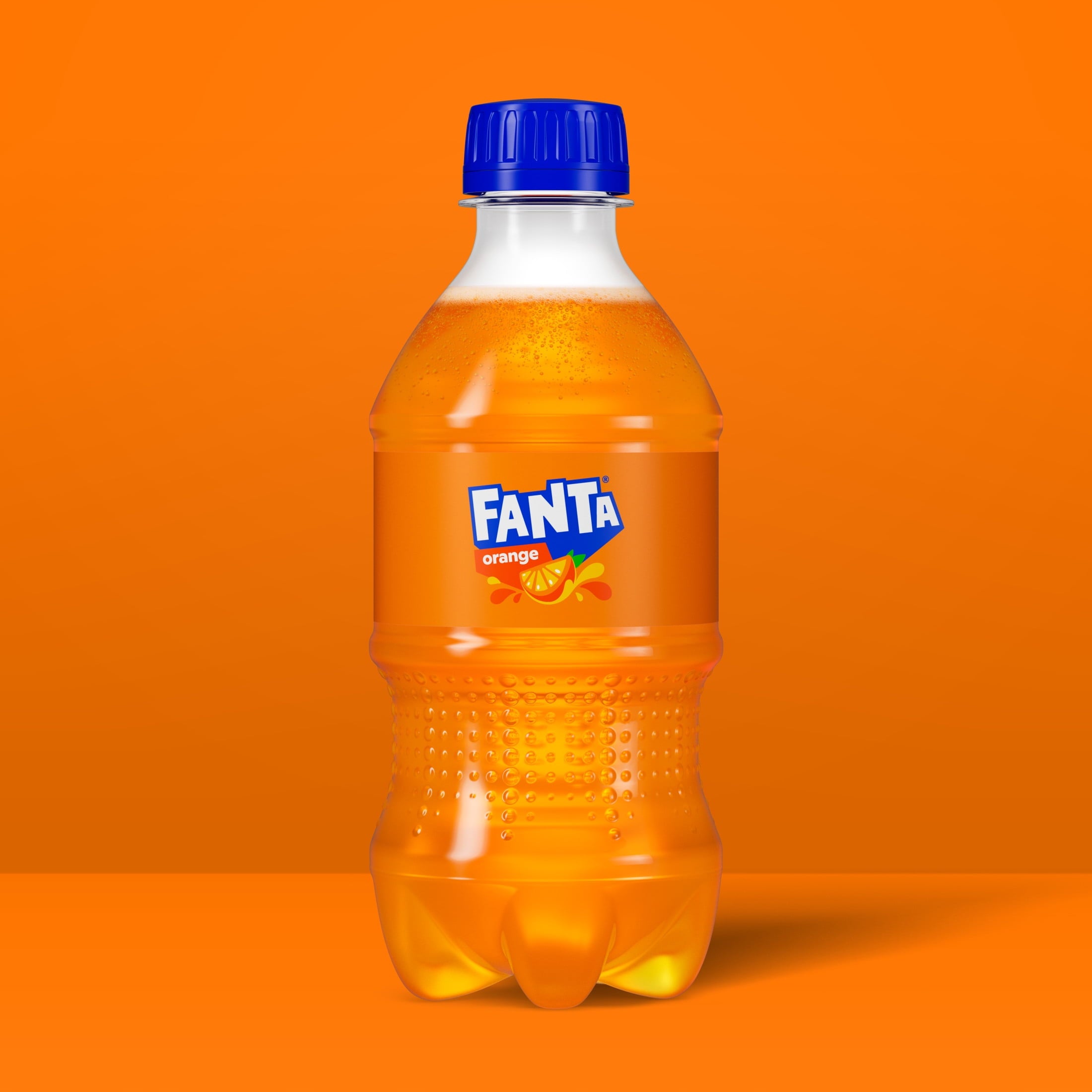 Fanta Orange Soda Pop Bottles 12 Fl Oz 8 Pack
