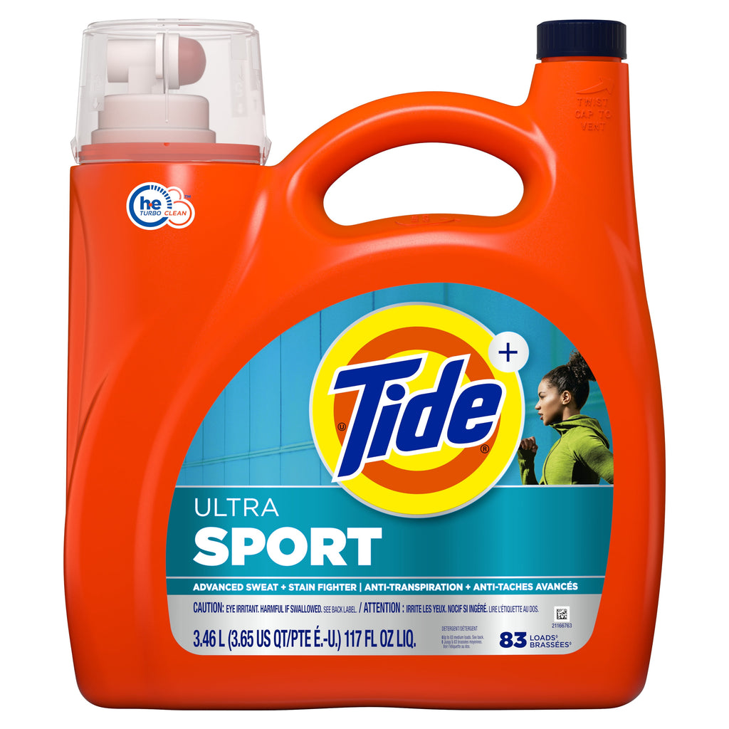 Tide Ultra Sport Liquid Laundry Detergent 117 fl oz 83 Loads
