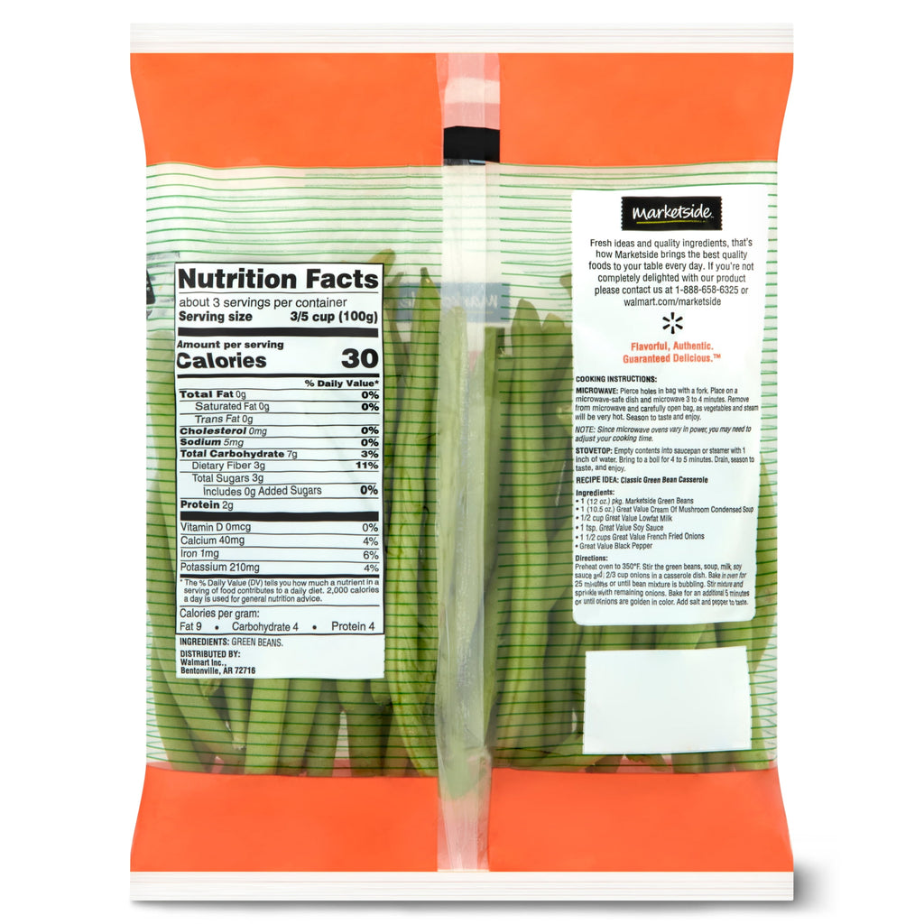 Fresh Marketside Green Beans 12 Oz