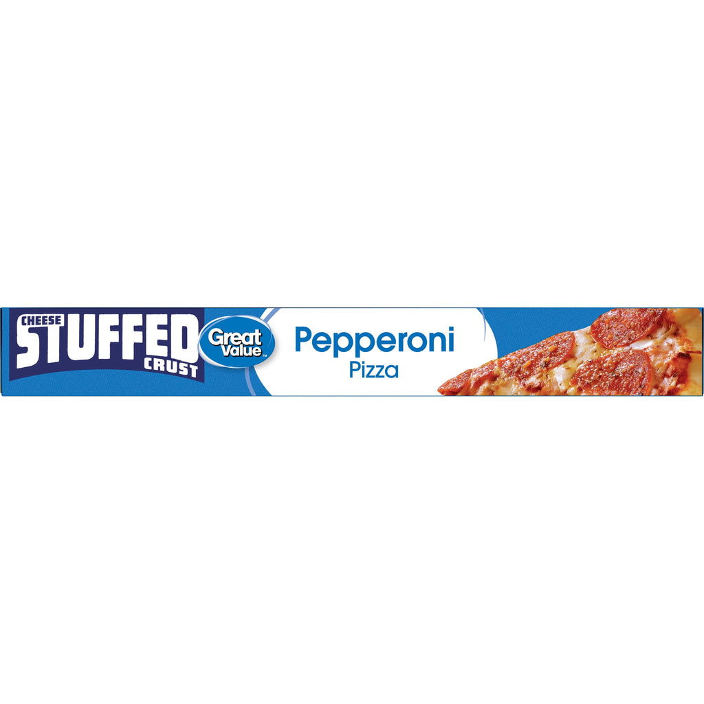 Great Value Stuffed Crust Pepperoni Frozen Pizza 23.45 Oz