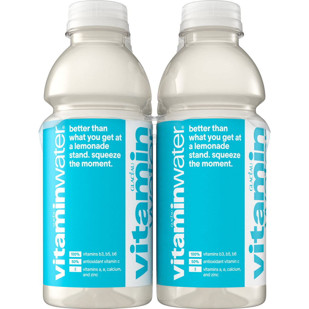 vitaminwater Zero Sugar Squeezed Lemonade Flavored Water Beverage 16.9 fl oz Bottles 6 Pack