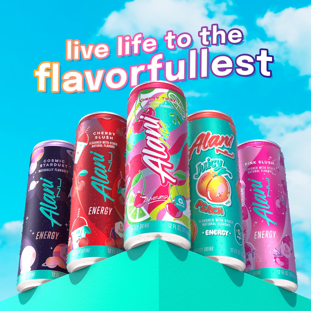 Alani Nu Sugar Free Variety Pack Energy Drink 12 fl oz 12 Pack Cans