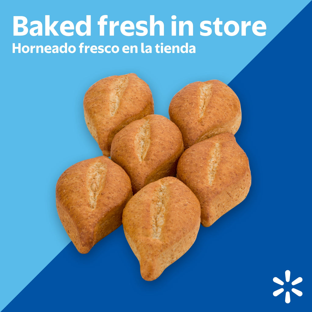 Wheat Bolillo Rolls 12 Oz 6 Count