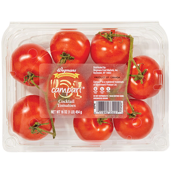 Wegmans Campari Cocktail Tomatoes 1 Bunch
