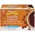 Wegmans Vanilla Flavor Coffee Capsules Light Roast 12 Count