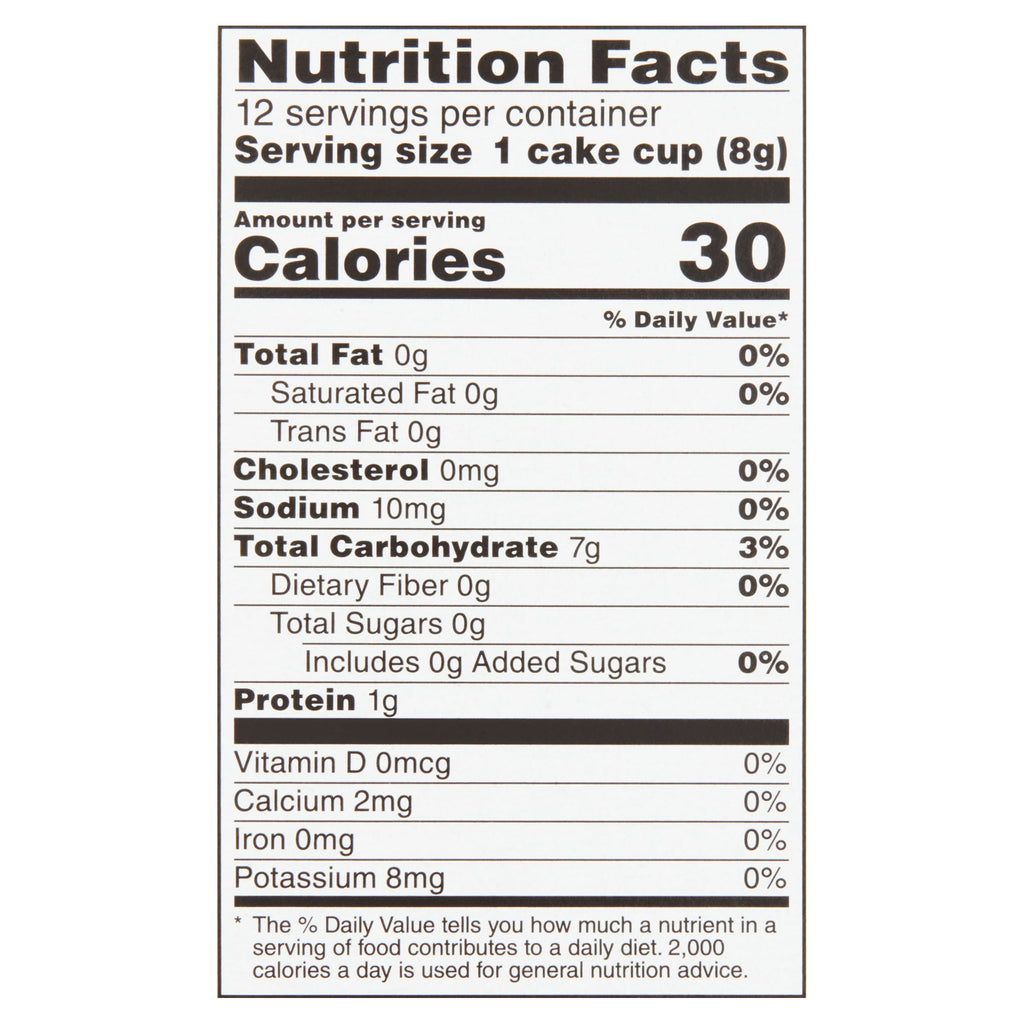 Great Value Jumbo Ice Cream Cups 2.75 Oz 12 Count