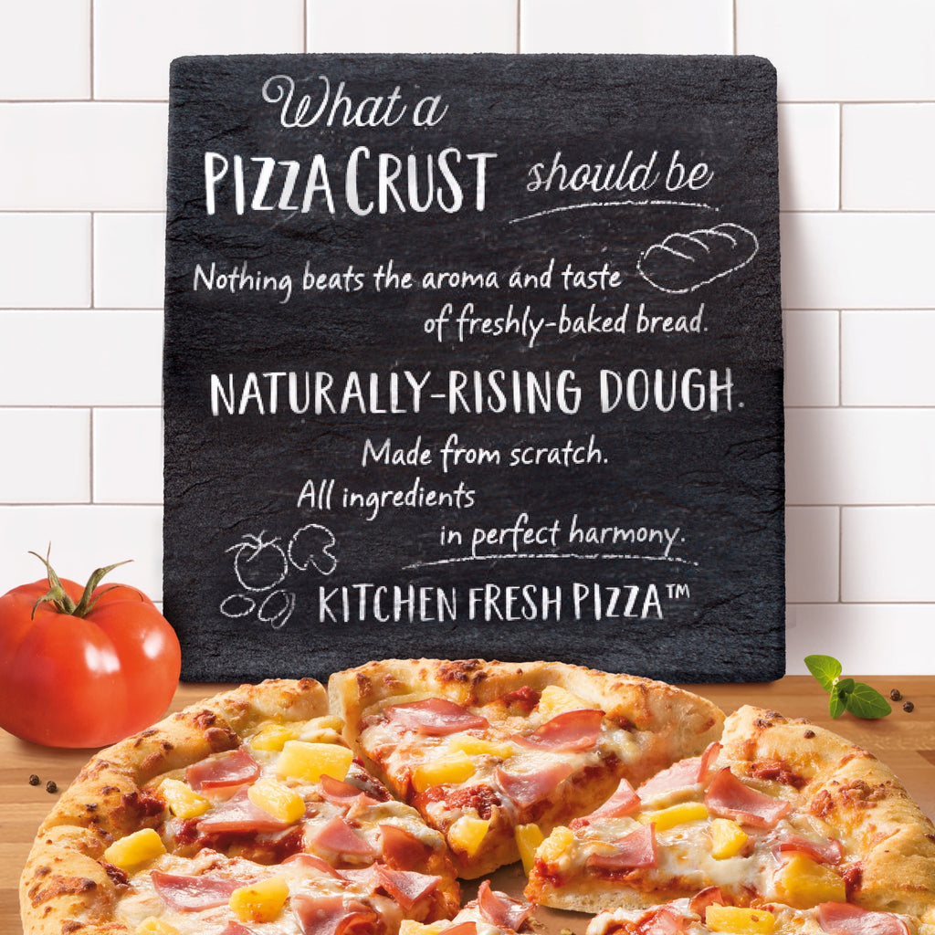 Freschetta Canadian Bacon and Pineapple Naturally Rising Crust Frozen Pizza 27.5 Oz