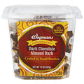 Wegmans Dark Chocolate Almond Bark 10 Oz