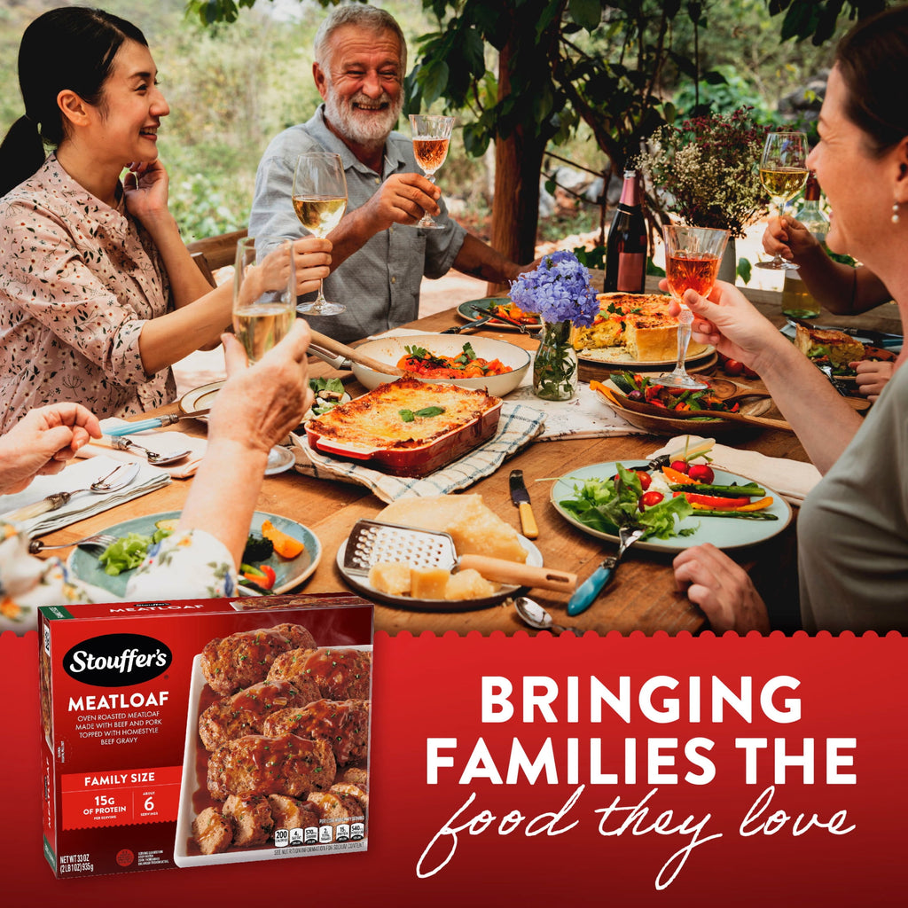 Stouffer's Meatloaf Frozen Family Size Meal 33 Oz
