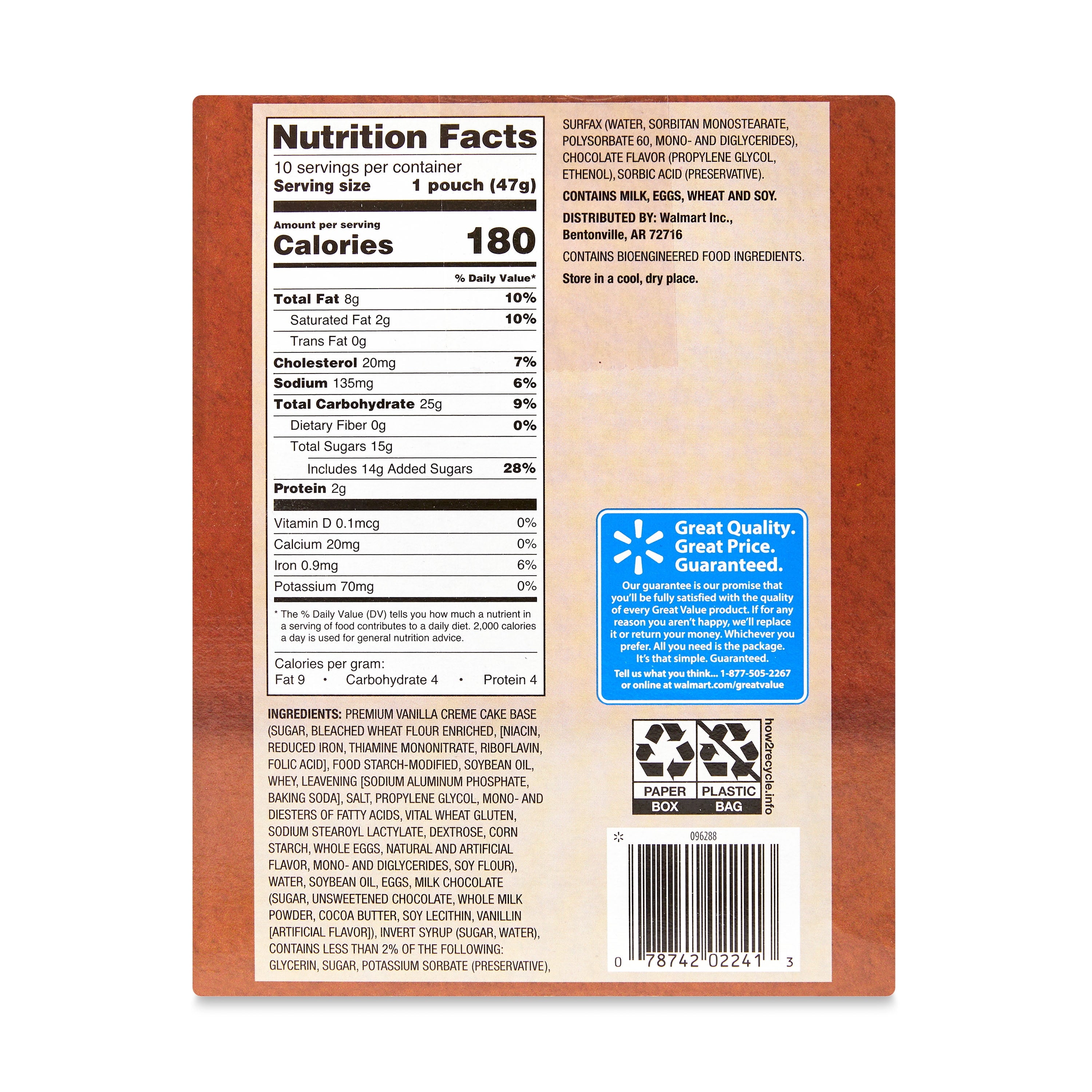Chocolate Chip Mini Muffins 16.5 Oz 10 Count Freshness Guaranteed