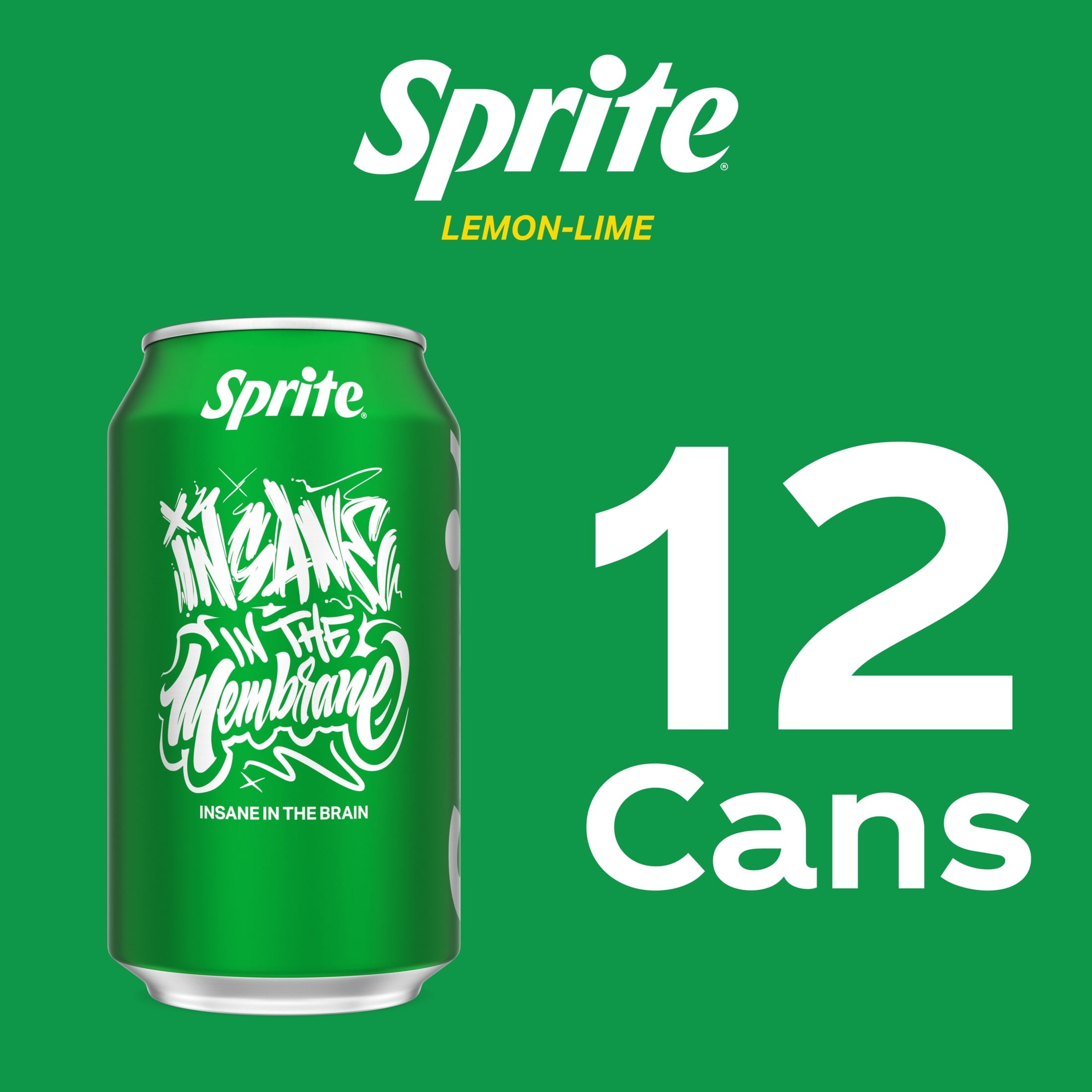 Sprite Lemon-Lime Caffeine Free Soda Pop Fridge Pack Cans 12 Fl Oz