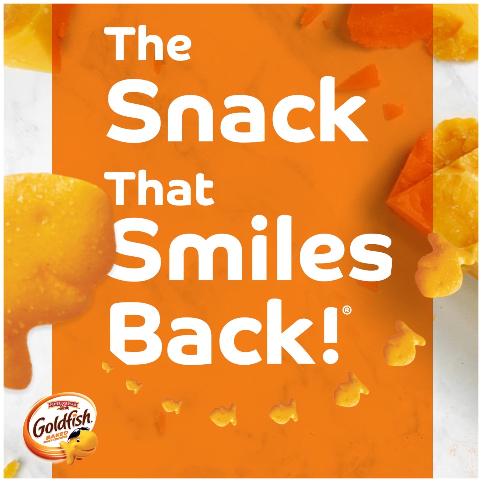 Cheddar Cheese Crackers Snack Packs 12 Count 12 Oz Goldfish