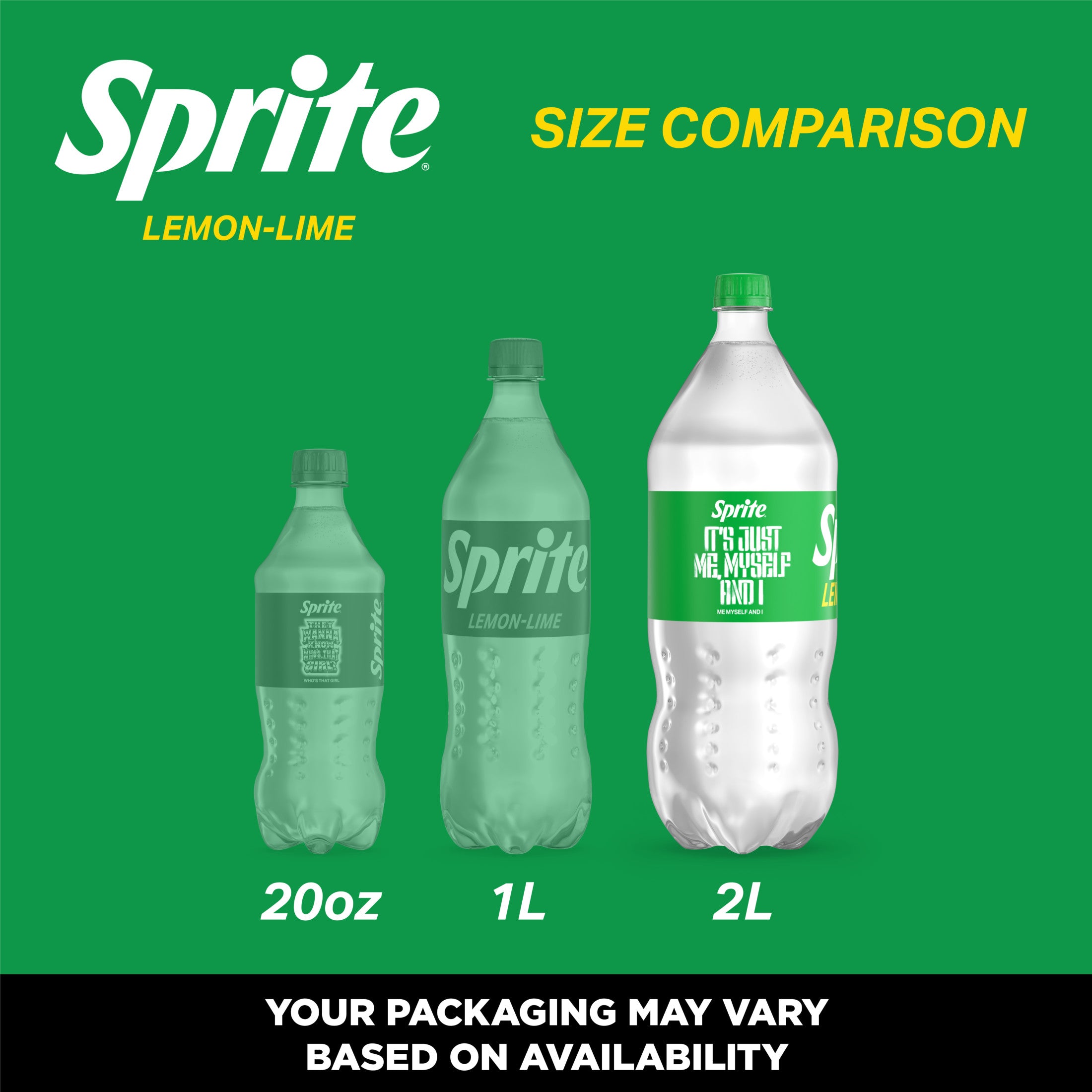Sprite Lemon-Lime Caffeine Free Soda Pop Bottle 2 Liters