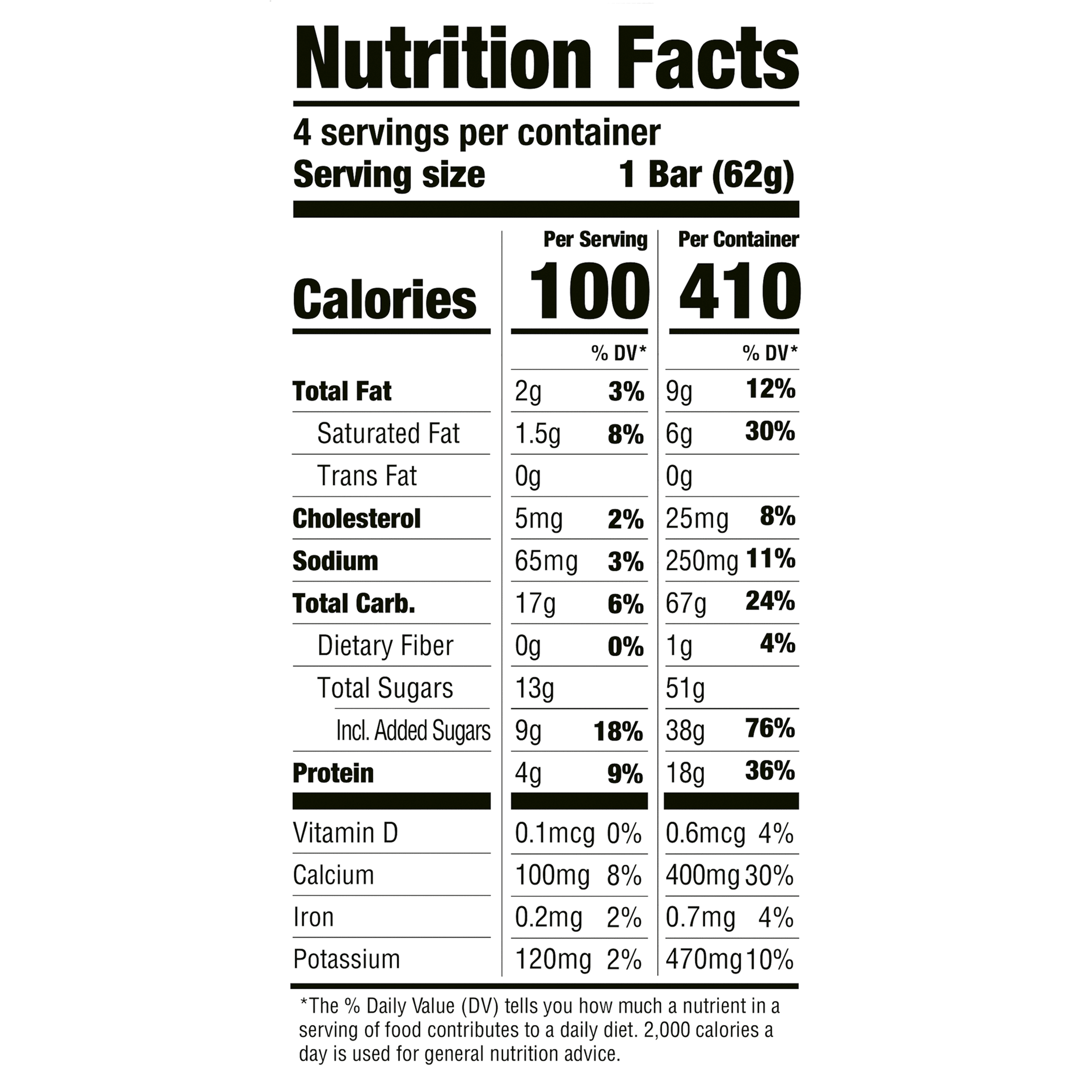 Yasso Greek Yogurt Ice Cream Bars Chocolate Chip Cookie Dough 4 Count 14 Fl Oz