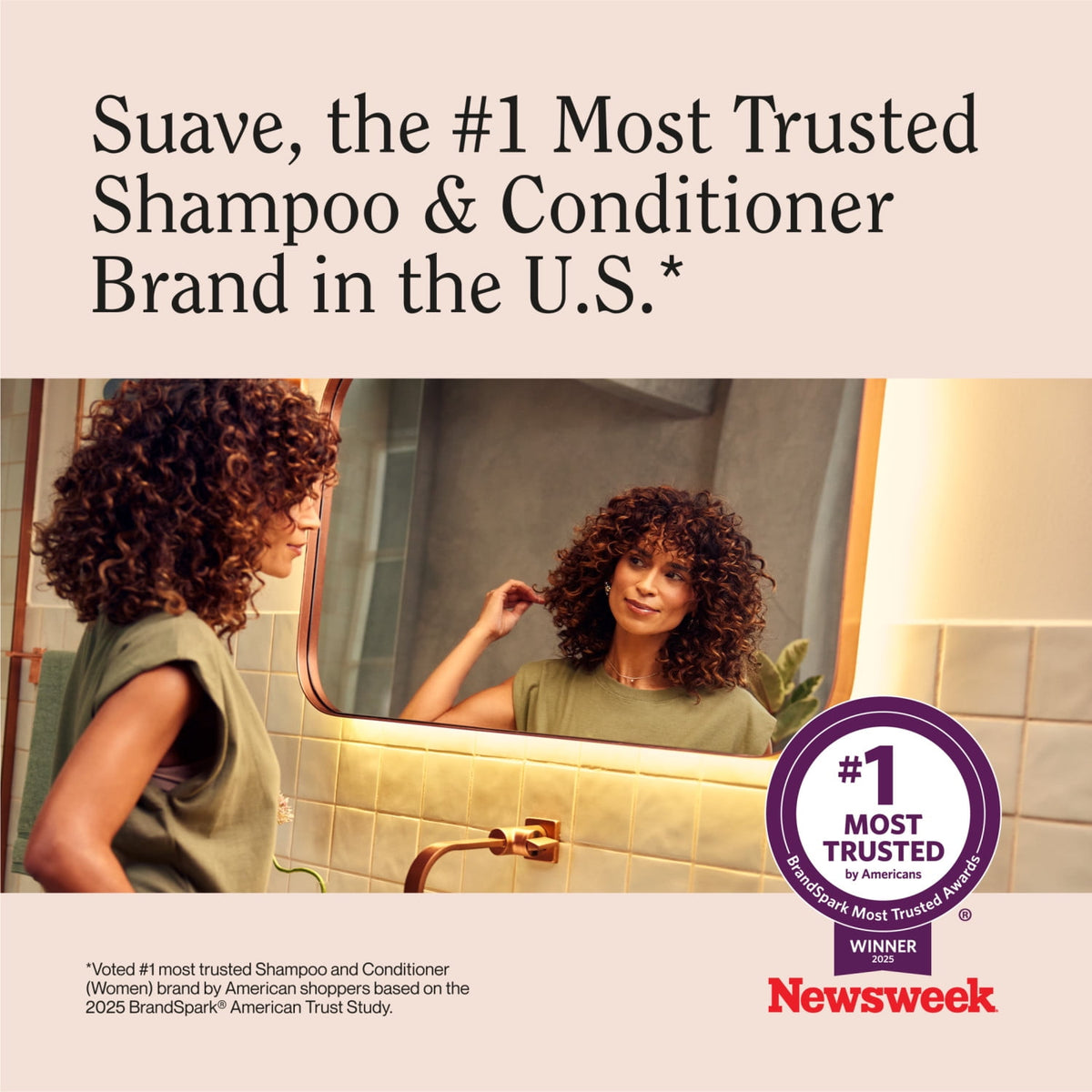 Suave Sun-Ripened Strawberry Shampoo with Strawberry Extract & Vitamin E 22.5 fl oz
