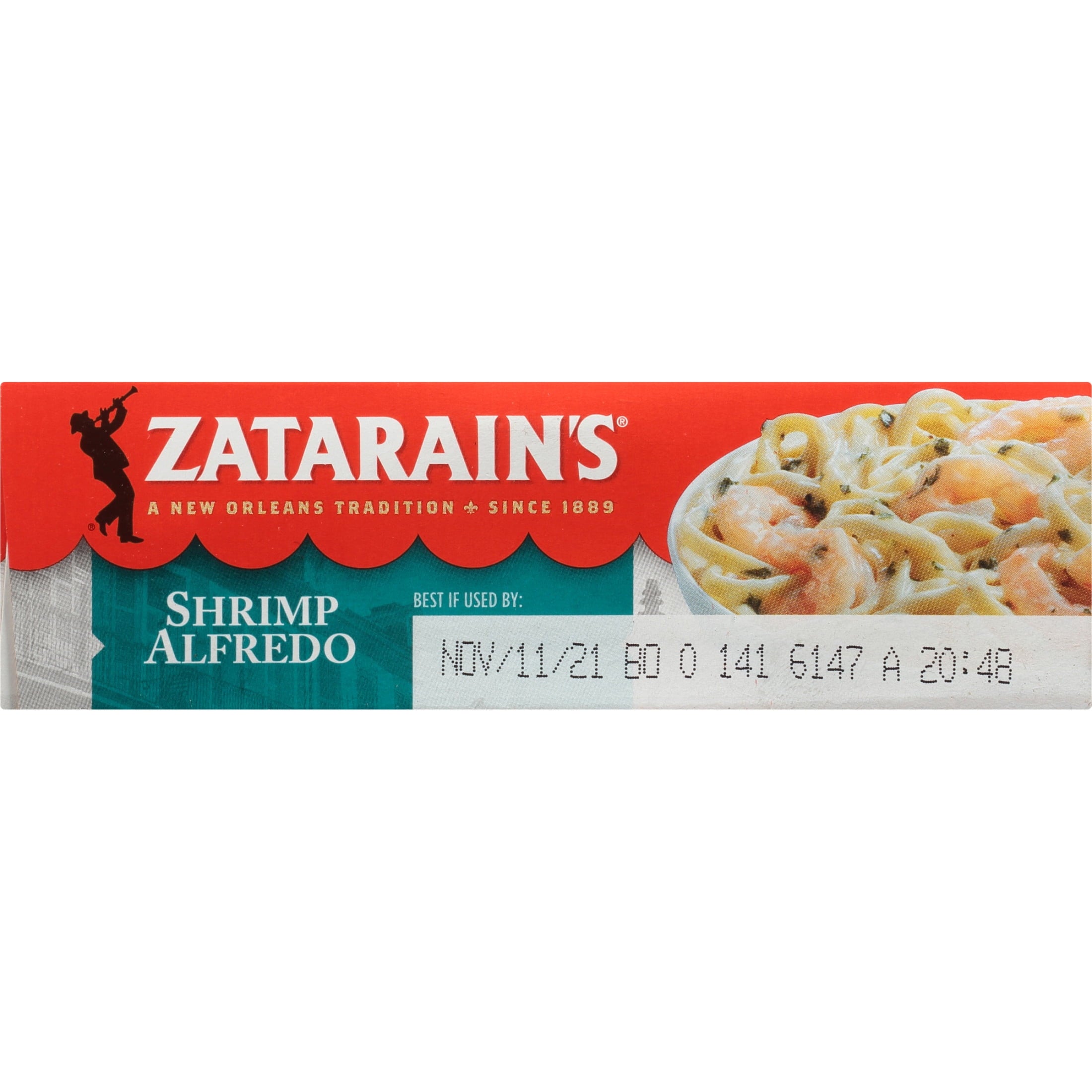 Zatarain's No Artificial Flavors Frozen Shrimp Alfredo 10.5 Oz