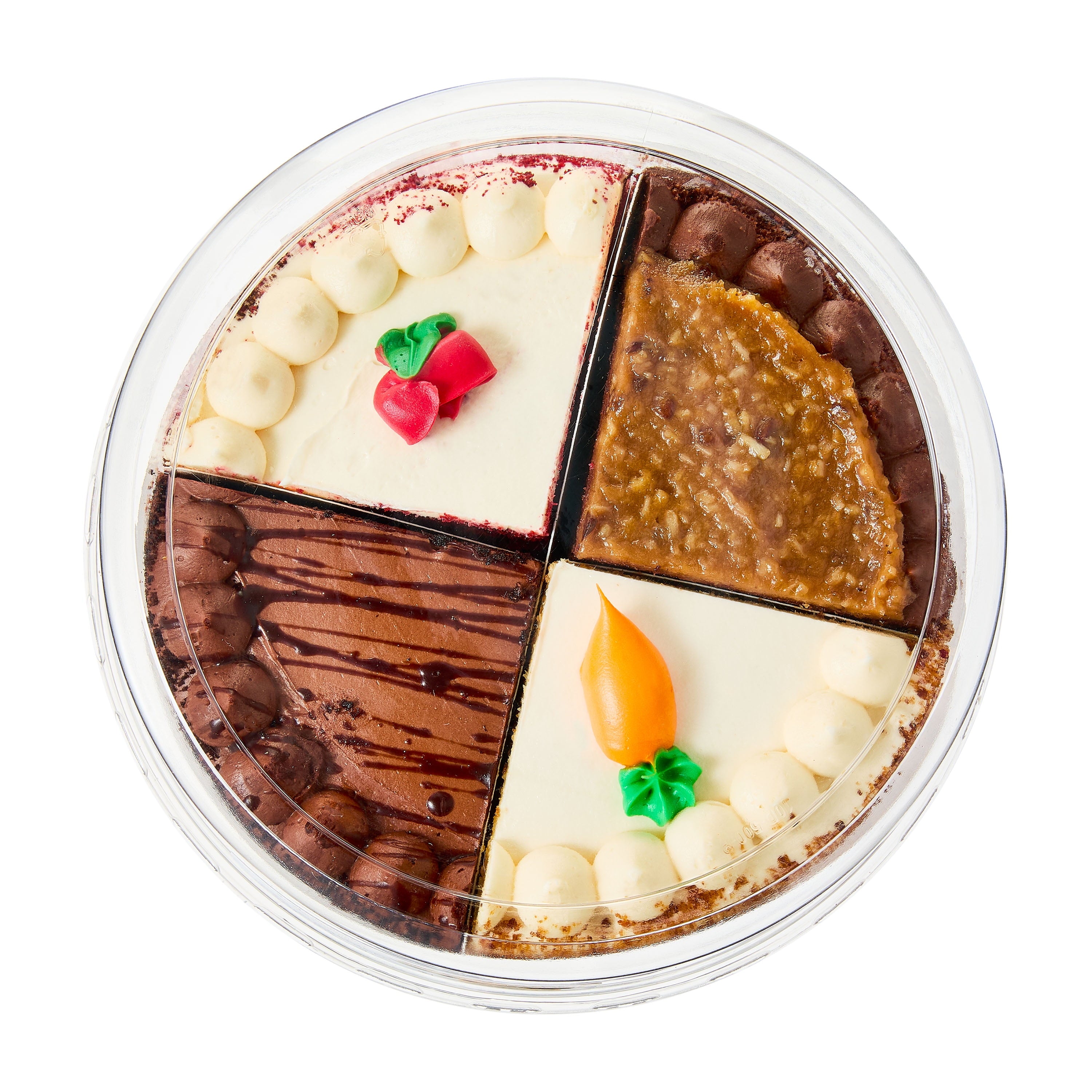 4 Flavor Variety Cake 44 Oz 1 Count Refrigerated Freshness Guaranteed