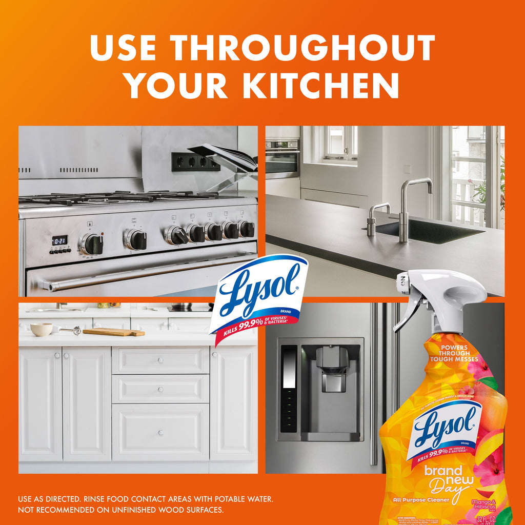 Lysol Brand New Day All Purpose Cleaner Mango & Hibiscus 32 fl oz
