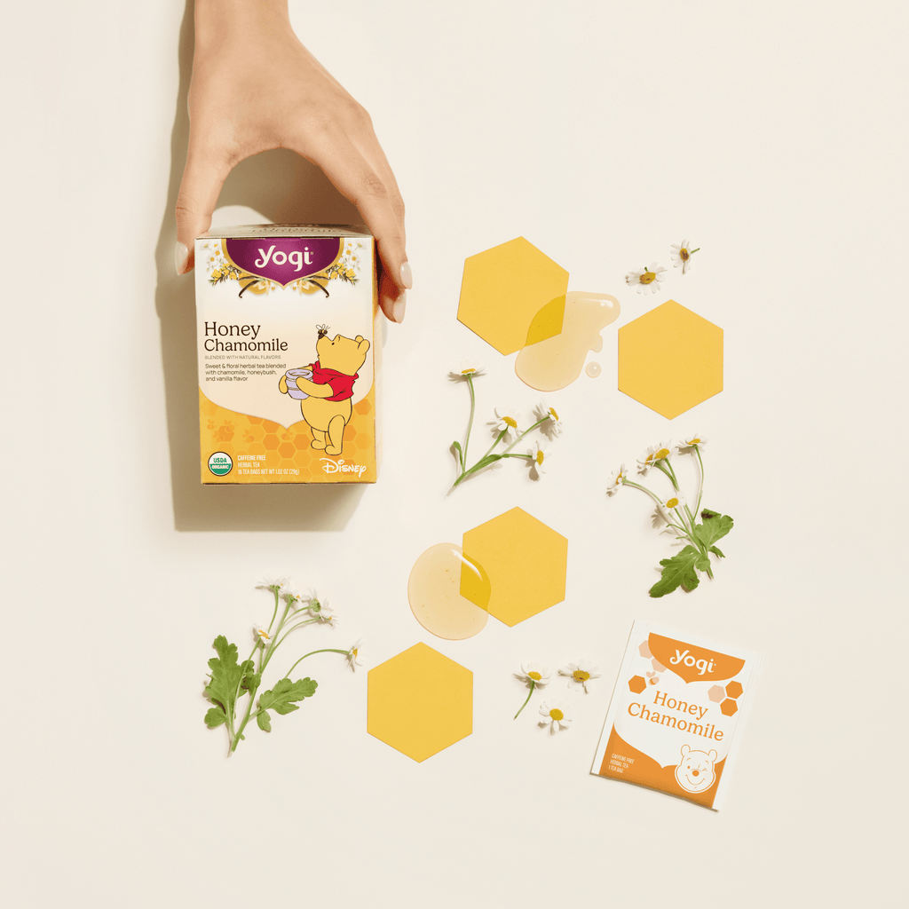 Yogi Honey Chamomile Caffeine-Free Organic Herbal Tea Bags 16 Count