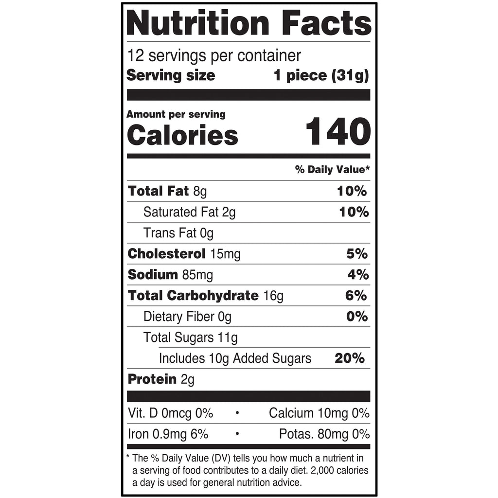 Bite-Sized Ultimate Chocolate Brownies 13.3 Oz 12 Count Marketside