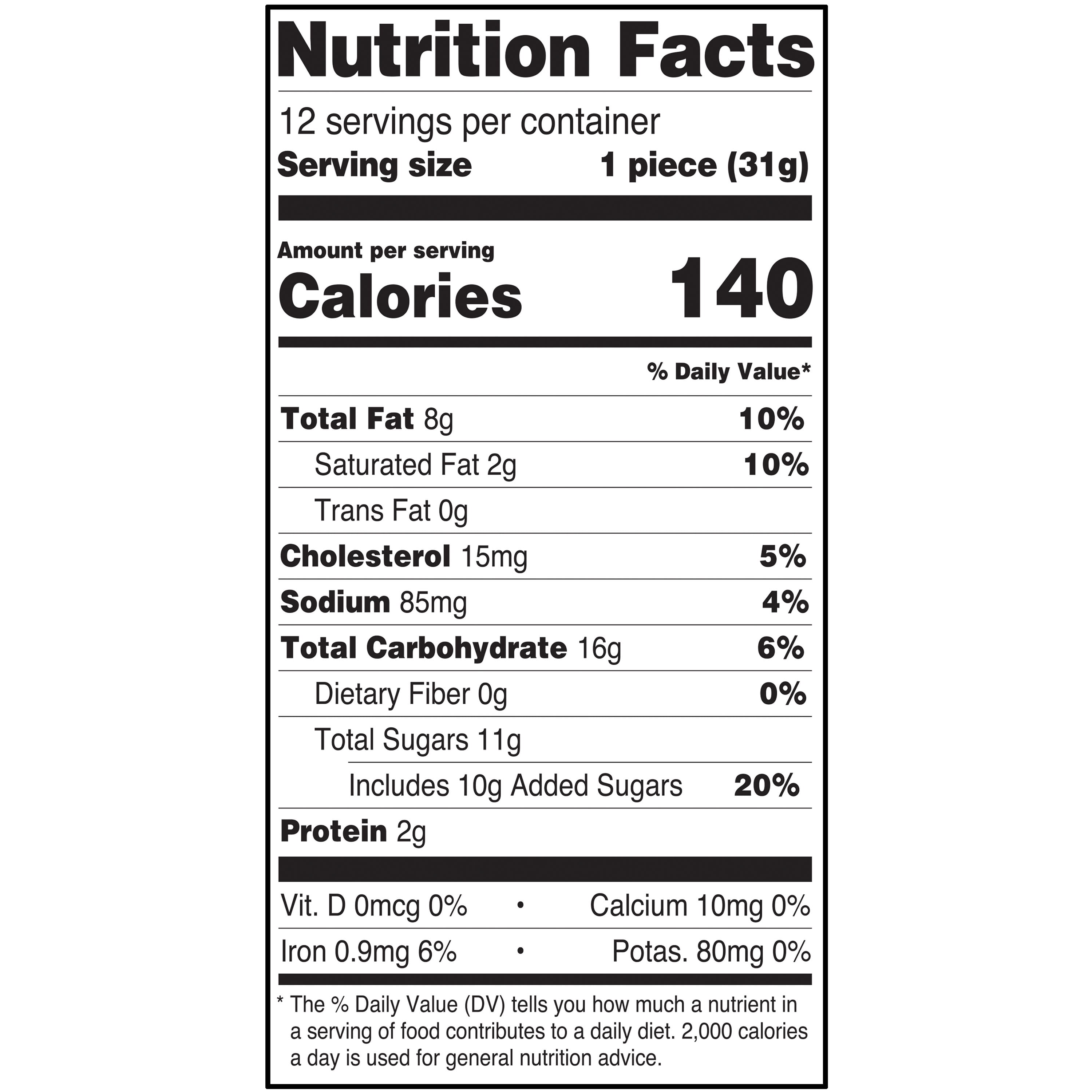 Bite-Sized Ultimate Chocolate Brownies 13.3 Oz 12 Count Marketside