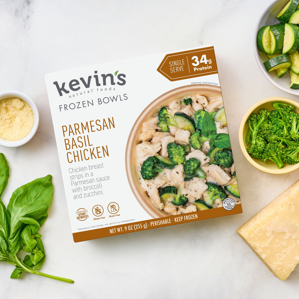 Kevin's Natural Foods Parmesan Basil Chicken Frozen Meal 9.5 Oz