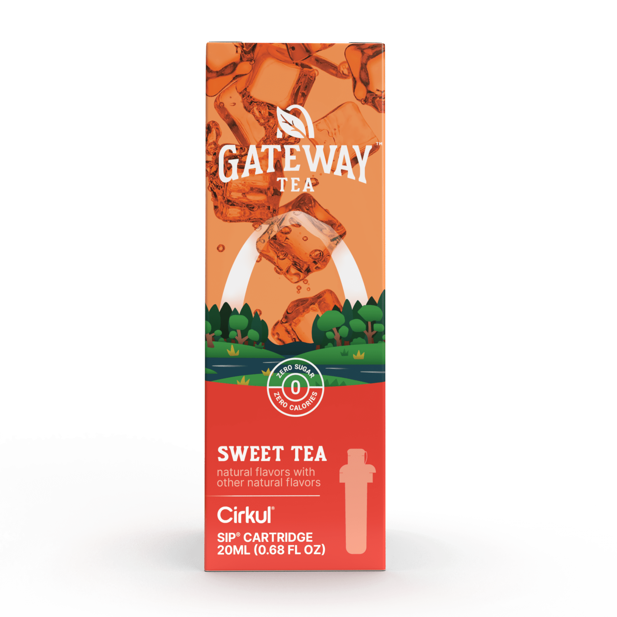 Cirkul Gateway Sweet Tea Naturally Caffeinated Instant Iced Tea Concentrate 0.68 fl oz Cartridge