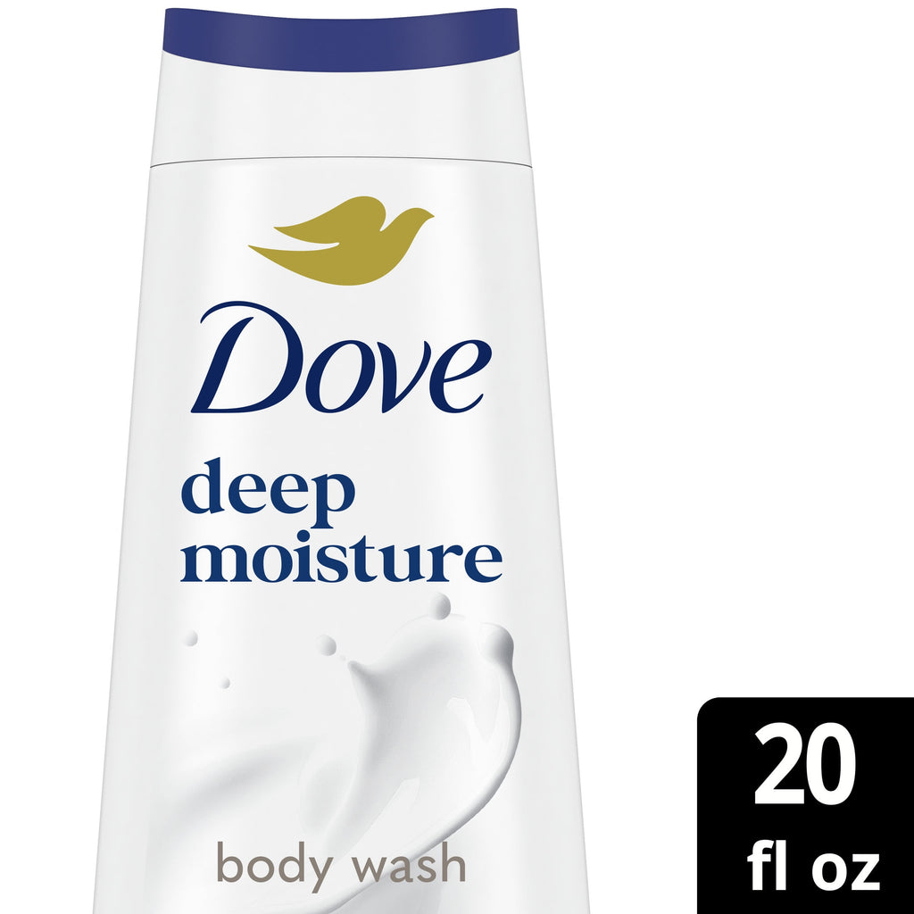 Dove Deep Moisture Liquid Body Wash Cleanser for Women 20 fl oz