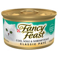 Fancy Feast Classic Pate Cod Sole & Shrimp Feast Cat Food 3 oz