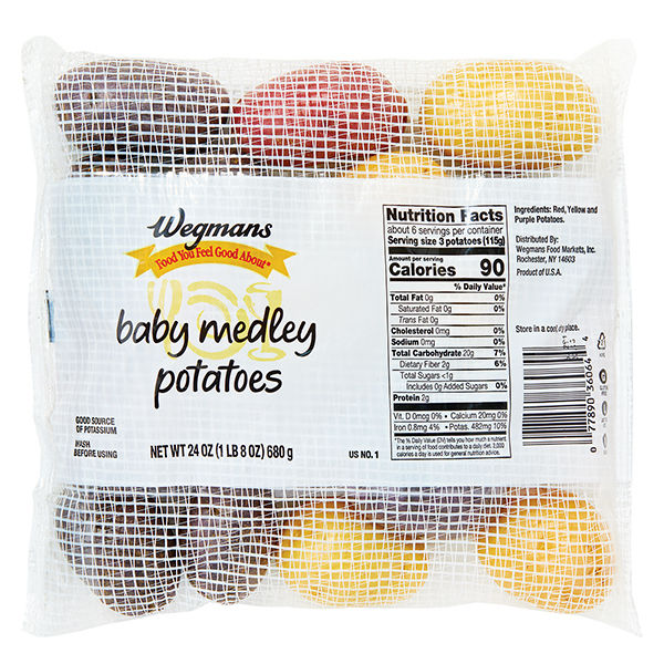 Wegmans Baby Medley Potatoes 24 Oz