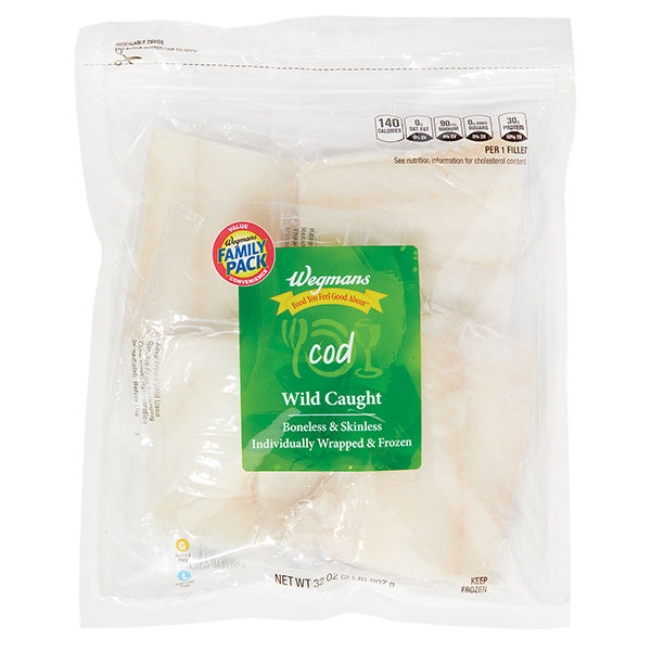 Wegmans Wild Caught Cod Family Pack 9.25 Oz